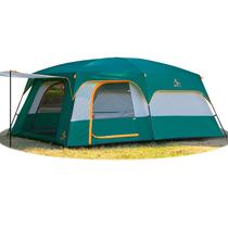 Tenda KTT, cabine familiar extra grande para 14 pessoas, 2 quartos, verde Tenda KTT, cabine familiar extra grande para 14 pessoas, 2 quartos, verde