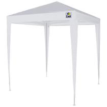 Tenda Para Praia Gazebo 2x2 Branca Barraca Camping Churrasco Com Proteção Solar Acompanha Sacola Bel