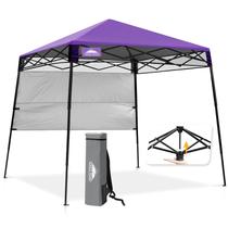 Tenda Pop Up Canopy EAGLE PEAK 244x244cm roxa portátil
