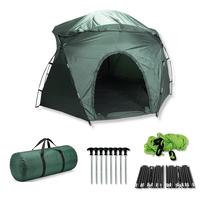 Tenda Portátil Barraca Para Observação Astronômica Abrigo Acampamento Fibras Sintéticas Resistente Cor:Verde