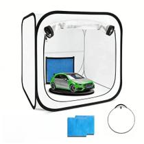 Tenda Portátil Para Pintura 30x30x30, Tenda Pop-Up Para Pintura Com Porta De Malha Para Ferramentas Tenda Portátil Para Pintura 30x30x30, Tenda Pop-Up Para Pintura Com Porta De Malha Para Ferramentas
