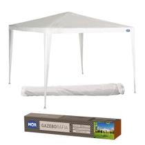 Tenda Praia Gazebo Base 3X3 Mor Barraca Camping Com Sacola