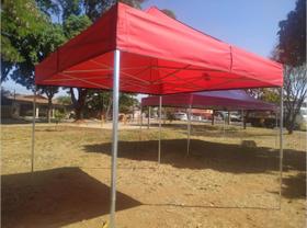 Tenda sanfonada 3x3 nylon600 goiânia tendas