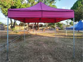 Tenda sanfonada 3x3 nylon600 goiânia tendas