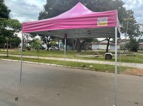 Tenda sanfonada 3x3 pvc estrutura metalica - GOIANIA TENDAS