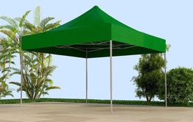 Tenda Sanfonada T&T medida 3x3 Cobertura em Lona Sintética Verde Tenda Sanfonada T&T medida 3x3 Cobertura em Lona Sintética Verde