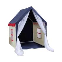 Tenda Teepee Portátil Rosa E Azul Para Crianças, Brinquedo Para Uso Interno E Externo, Casa De