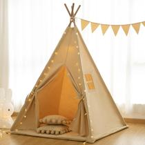 Tenda Teepee RONGFA para crianças, portátil, interna e externa, com tapete