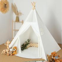 Tenda Teepee Wilwolfer Kids para meninas ou meninos com estojo de transporte