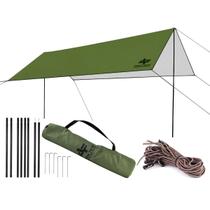 Tenda Toldo Para Barraca Camping Lona Tarp C/ Varetas Bolsa - ALBATROZ Tenda Toldo Para Barraca Camping Lona Tarp C/ Varetas Bolsa - ALBATROZ
