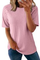 Tendência de moda feminina de blusas de verão Dokotoo 2025 para mulheres rosa