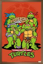 Tendências de pôsteres de parede International Nickelodeon TMNT Pizza