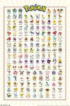 Tendências Internacionais Pôster Pokemon Kanto 22.375" X 34" - Trends International
