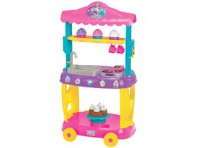 Tendinha Confeitaria Food Truck Doces 8084 - Magic Toys 7 Peças