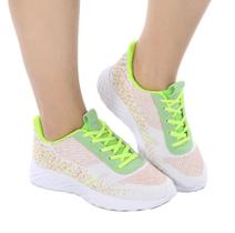 Tenia branco com verde confort
