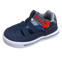 Tênis Aberto Infantil Menino Sapatênis Colegial Azul Tênis Aberto Infantil Menino Sapatênis Colegial Azul