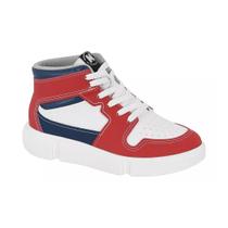 Tenis Abotinado Cano Alto Menino Infantil Molekinho 2838.114