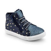 Tênis Abotinado Infantil BIBI Agility Mini Sweet Drems Feminino Estampa de Estrela