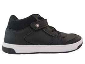 Tenis Abotinado Kidy Astral Preto/Branco 3291016