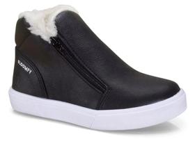 Tênis Abotinado Preto unissex Infantil - Boompy