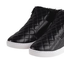 Tênis Abotinado Vizzano Cano Médio Matelassê 1214.1028 Tênis Abotinado Vizzano Cano Médio Matelassê 1214.1028