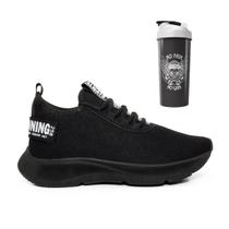 Tênis Academia Masculino Esportivo Olimp Caminha Bf Shoes + Coqueteleira Exclusiva Tênis Academia Masculino Esportivo Olimp Caminha Bf Shoes + Coqueteleira Exclusiva