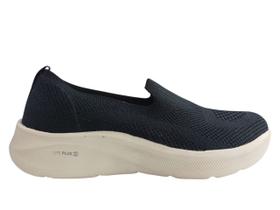 Tenis Activitta Slip On Feminino 4853101 Preto/Branco Tenis Activitta Slip On Feminino 4853101 Preto/Branco