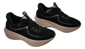 Tênis Actvitta Feminino 4849.506 Preto/Rosa - Tênis Actvitta Feminino 4849.506 Preto/Rosa -
