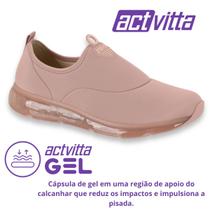 Tenis Actvitta Feminino Original Tenis Esportivo Dia A Dia Caminhada Academia Casual Lancamento Conforto