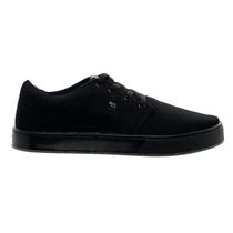 Tenis ad sint. c/atacador silk solado pvc preto/preto v1230