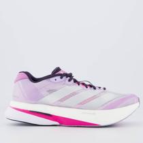 Tênis Adidas Adizero Boston 13 Feminino Lilás e Rosa Tênis Adidas Adizero Boston 13 Feminino Lilás e Rosa