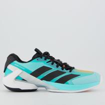 Tênis Adidas Adizero Ubersonic 5 Azul Claro e Preto Tênis Adidas Adizero Ubersonic 5 Azul Claro e Preto