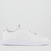 Tênis Adidas Advantage Base 2.0 Branco e Verde Tênis Adidas Advantage Base 2.0 Branco e Verde