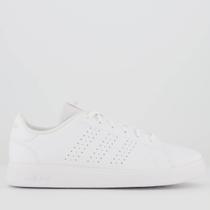 Tênis Adidas Advantage Base 2.0 Juvenil Branco e Cinza