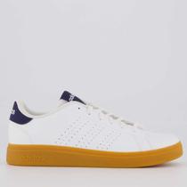 Tênis Adidas Advantage Base Feminino Branco e Marinho