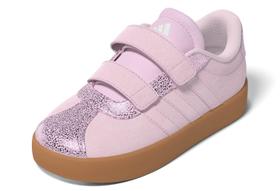 Tênis adidas Baby VL Court 3.0 Hook & Loop para bebês unissex