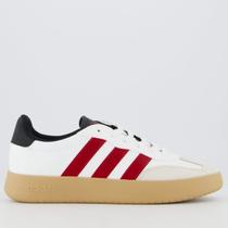 Tênis Adidas Barreda Branco e Vermelho Tênis Adidas Barreda Branco e Vermelho