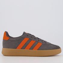 Tênis Adidas Barreda Cinza e Laranja