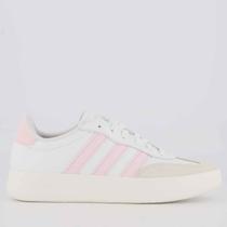 Tênis Adidas Barreda Feminino Branco e Rosa