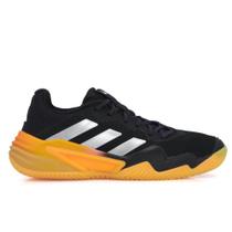 Tênis Adidas Barricade 13 Clay Preto Prata e Laranja