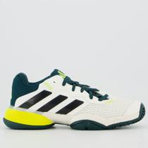 Tênis Adidas Barricade Juvenil Off White e Verde Tênis Adidas Barricade Juvenil Off White e Verde