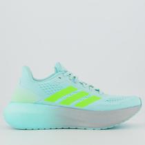 Tenis Adidas Boost Run Feminino Azul e Cinza Tenis Adidas Boost Run Feminino Azul e Cinza
