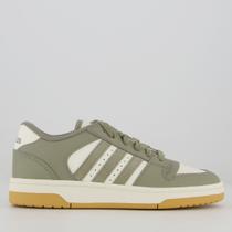 Tênis Adidas Break Start Juvenil Verde e Bege Tênis Adidas Break Start Juvenil Verde e Bege