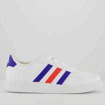 Tênis Adidas Breaknet 2.0 Feminino Branco e Azul