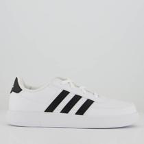 Tênis Adidas Breaknet 2.0 Feminino Branco e Preto Tênis Adidas Breaknet 2.0 Feminino Branco e Preto