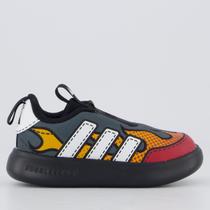 Tênis Adidas Bubble Comic Infantil Preto e Cinza