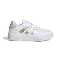 Tênis Adidas Courtblock Bold Cor: Branco E Dourado - Tamanho: 38 Tênis Adidas Courtblock Bold Cor: Branco E Dourado - Tamanho: 38