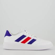 Tênis Adidas Courtblock Branco e Azul