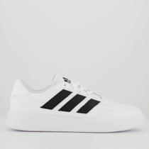 Tênis Adidas Courtblock Branco e Preto