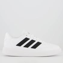 Tênis Adidas Courtblock II Branco e Preto Tênis Adidas Courtblock II Branco e Preto